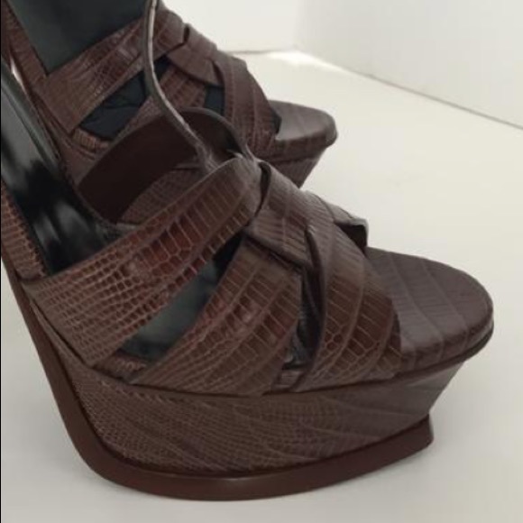 Saint Laurent tribute sandals - Picture 5 of 16